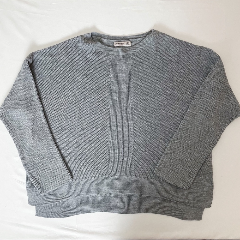 Women’s Gray Sweater Outerwear